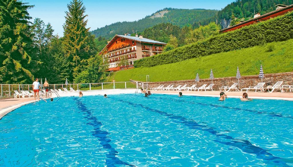 Hotel Vacances Bleues Les Chalets Du Prariand Megève Exteriör bild