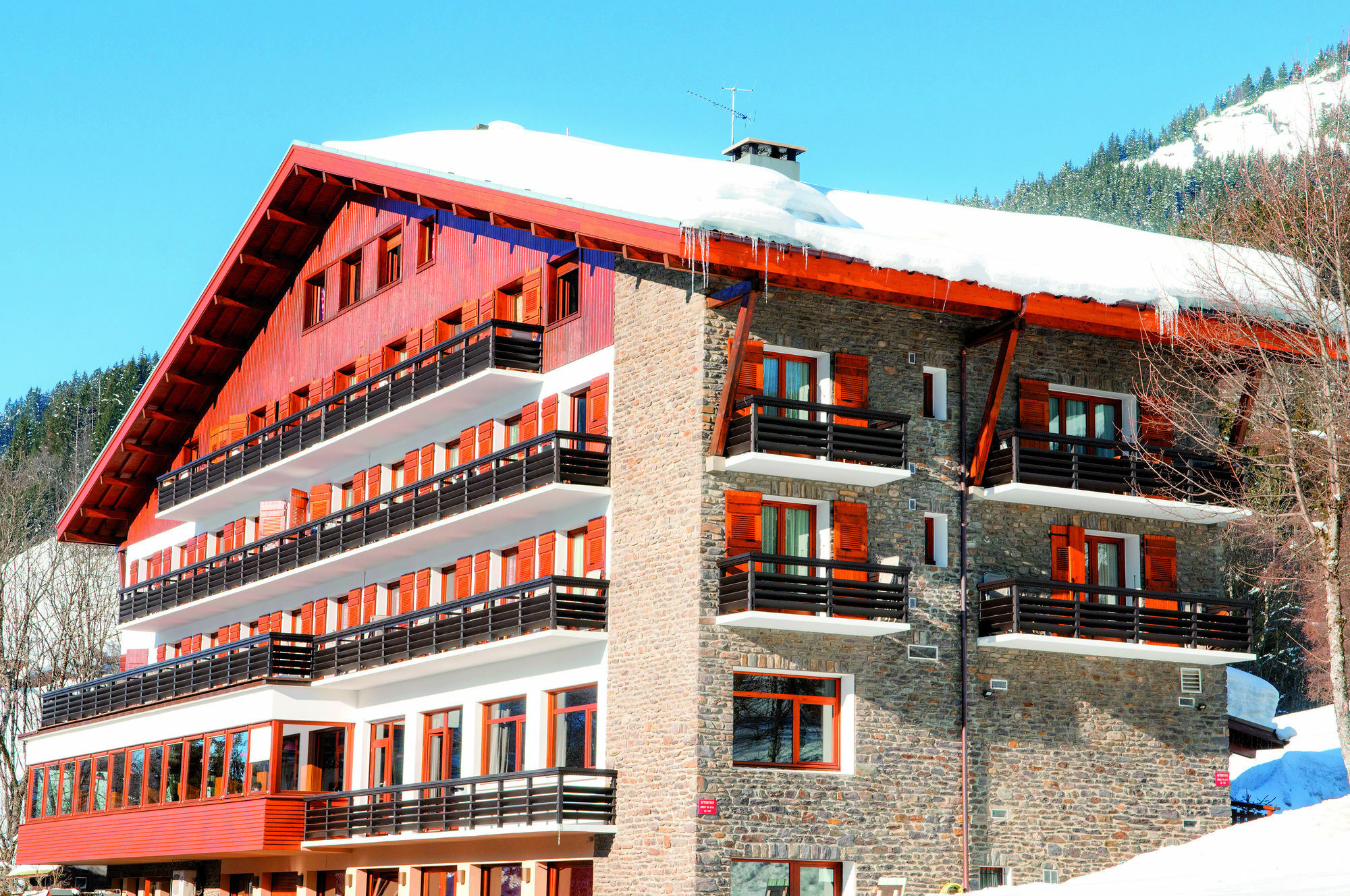 Hotel Vacances Bleues Les Chalets Du Prariand Megève Exteriör bild