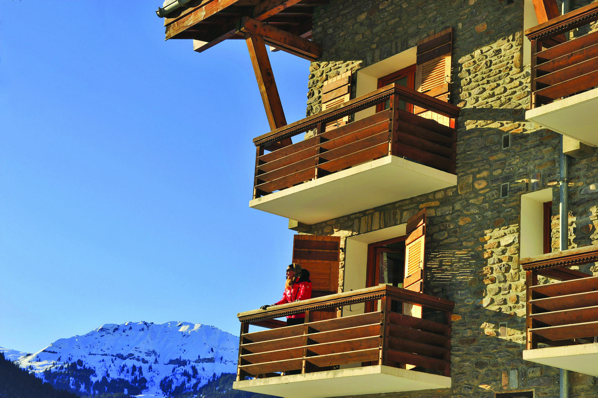 Hotel Vacances Bleues Les Chalets Du Prariand Megève Exteriör bild