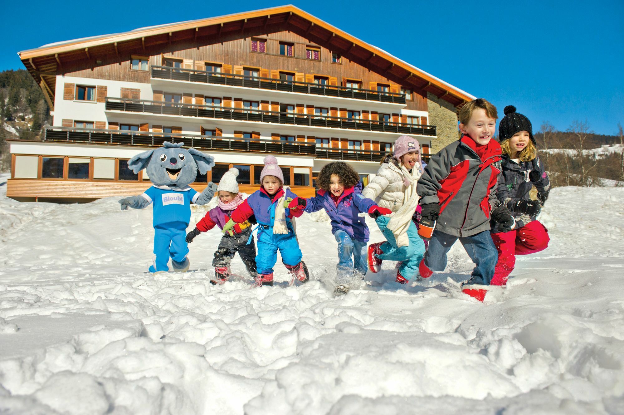 Hotel Vacances Bleues Les Chalets Du Prariand Megève Exteriör bild