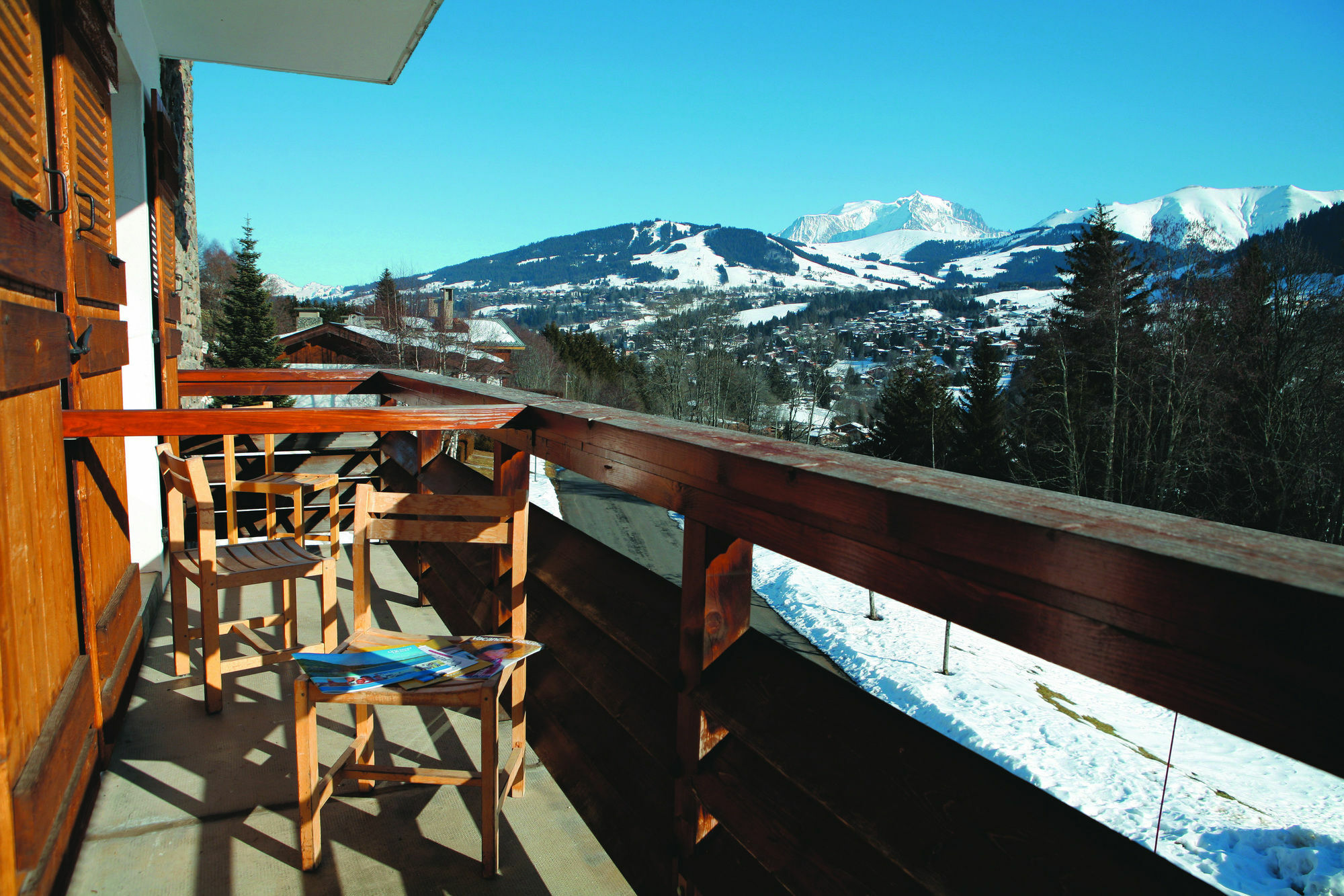 Hotel Vacances Bleues Les Chalets Du Prariand Megève Exteriör bild