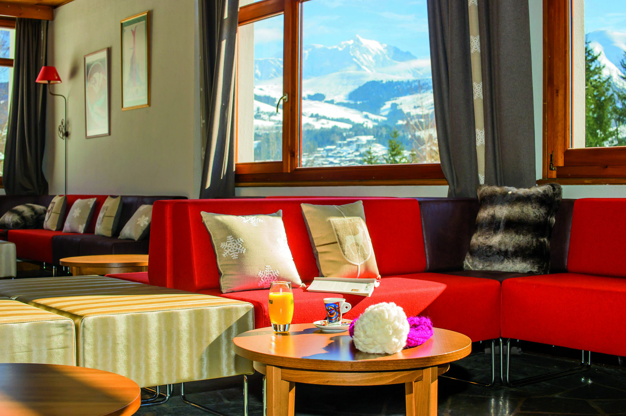 Hotel Vacances Bleues Les Chalets Du Prariand Megève Exteriör bild