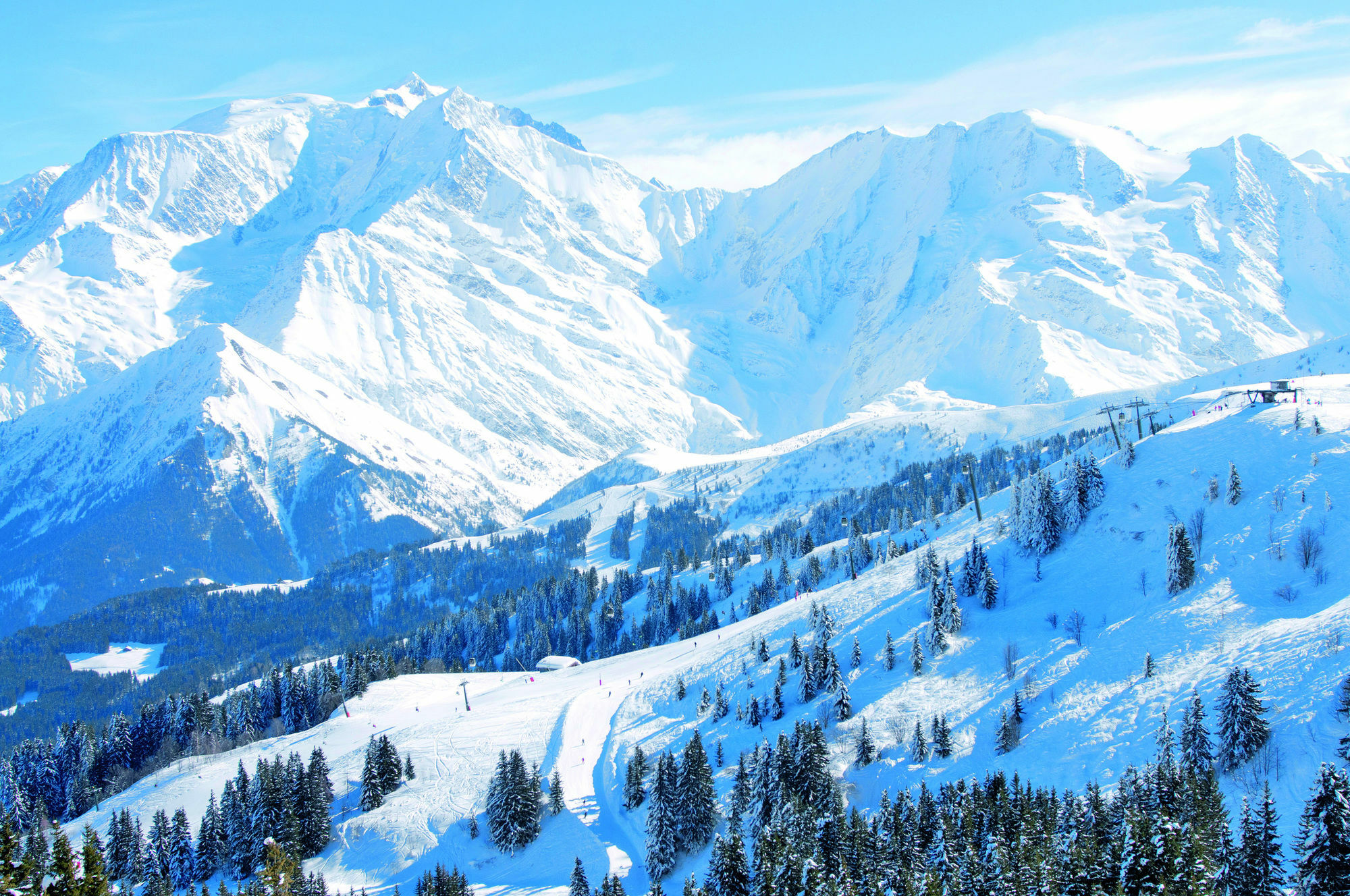 Hotel Vacances Bleues Les Chalets Du Prariand Megève Exteriör bild