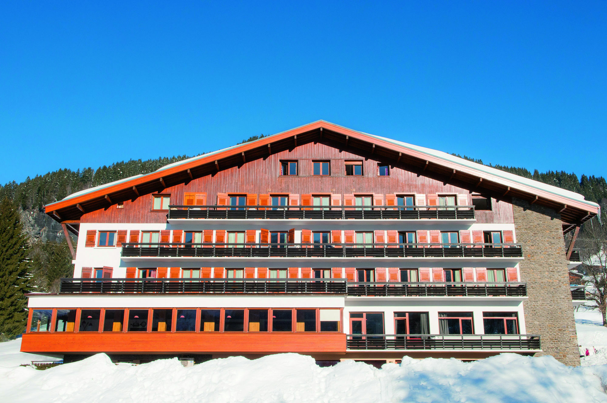 Hotel Vacances Bleues Les Chalets Du Prariand Megève Exteriör bild