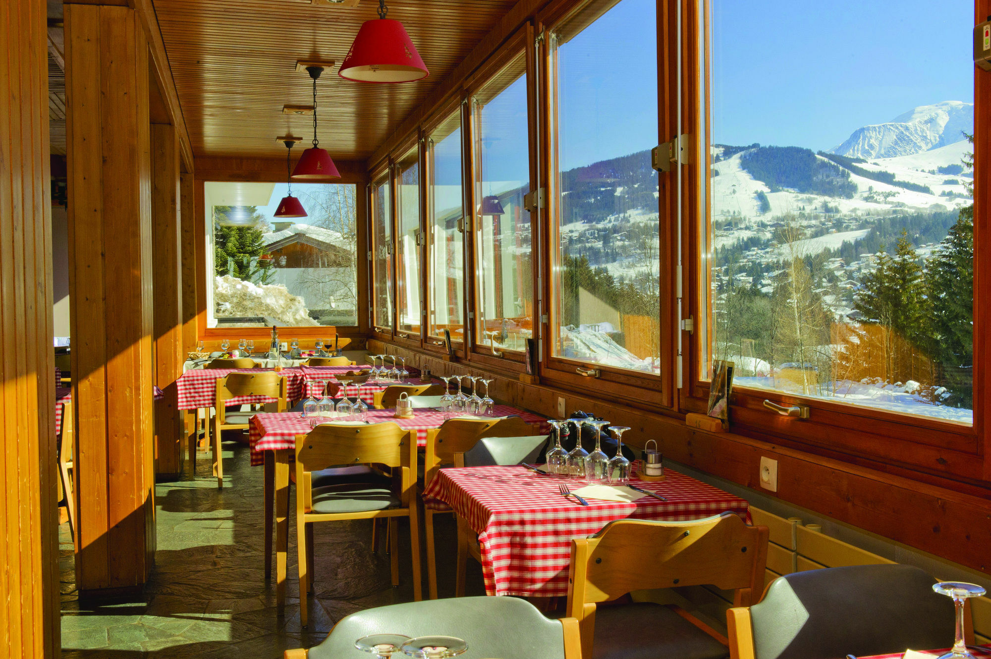 Hotel Vacances Bleues Les Chalets Du Prariand Megève Exteriör bild