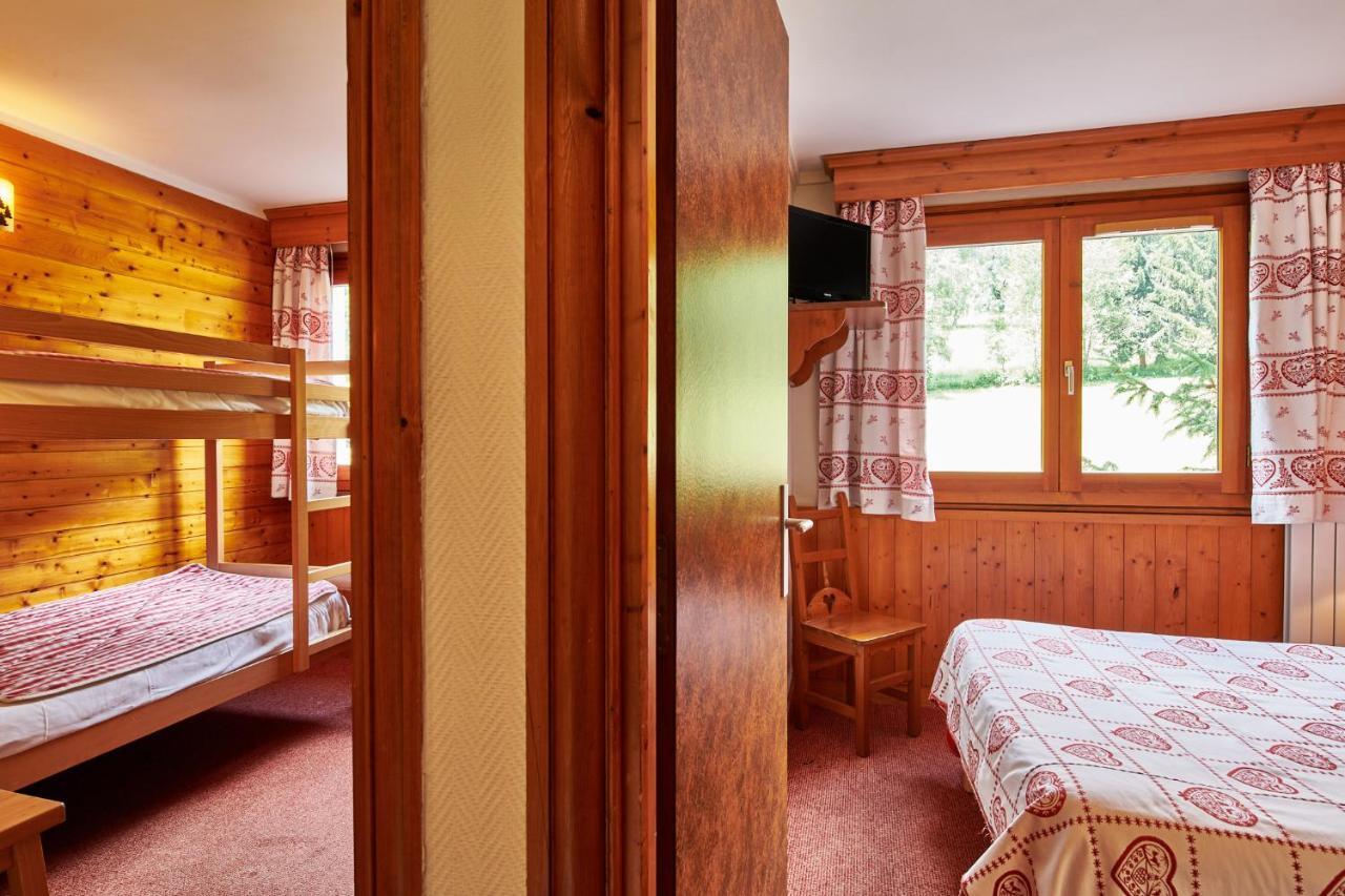 Hotel Vacances Bleues Les Chalets Du Prariand Megève Exteriör bild