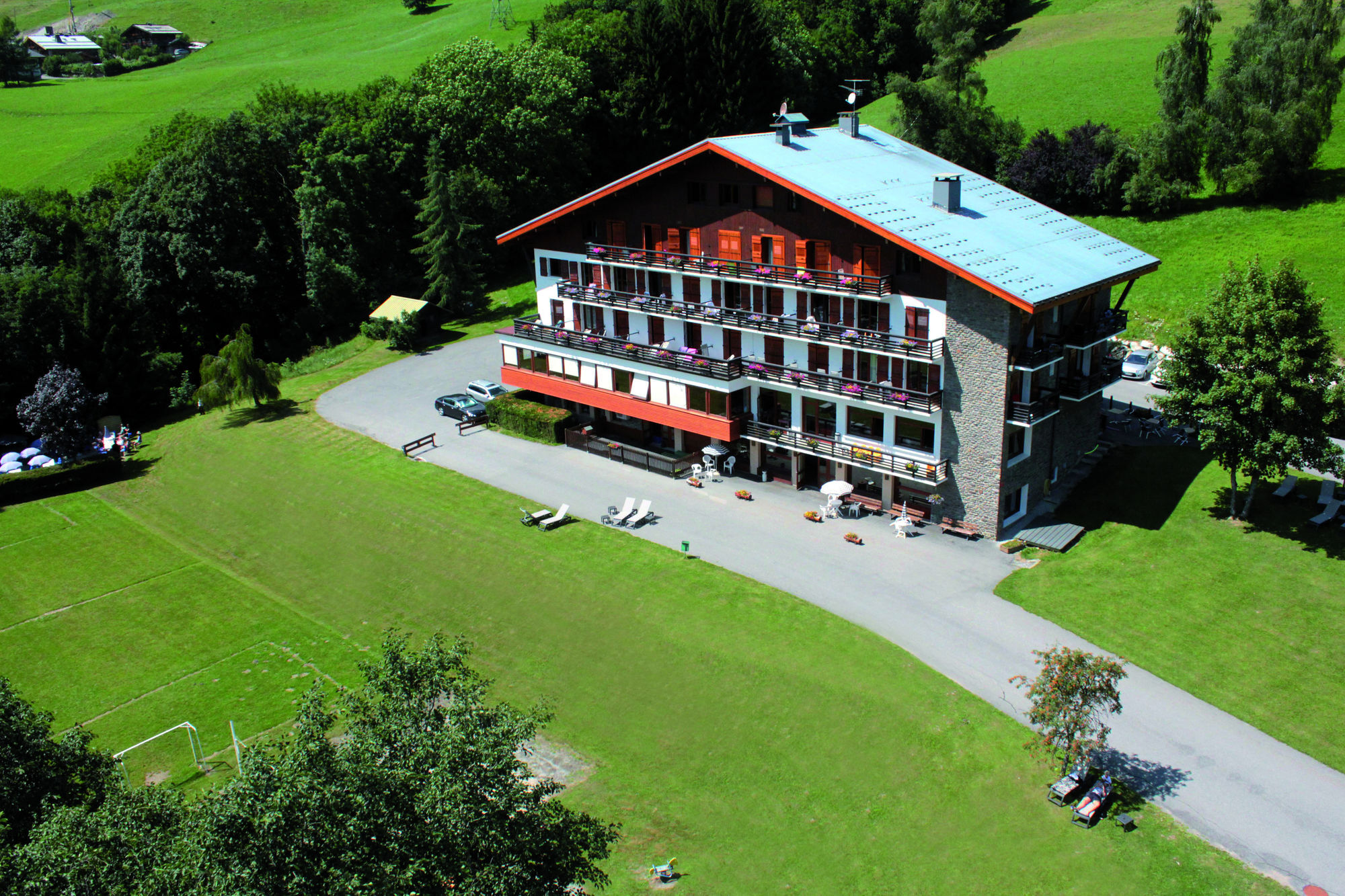 Hotel Vacances Bleues Les Chalets Du Prariand Megève Exteriör bild